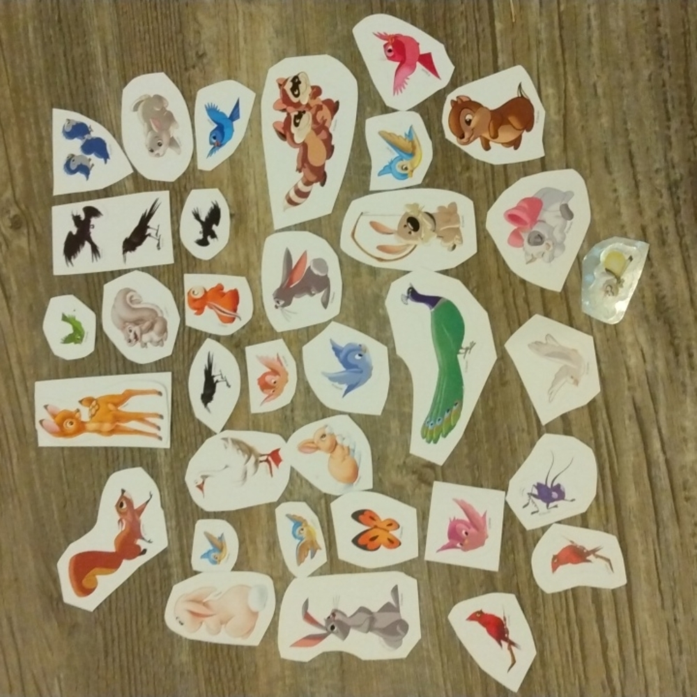 Disney animal stickers